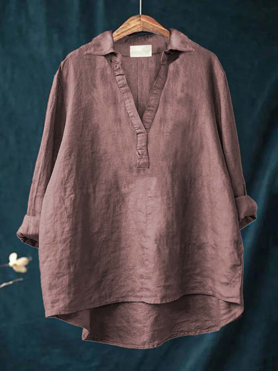 Andrea™ - Linnen Blouse