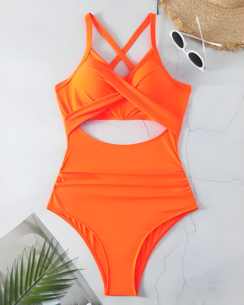 Selena™ | Elegant corrigerend badpak met cut-out design