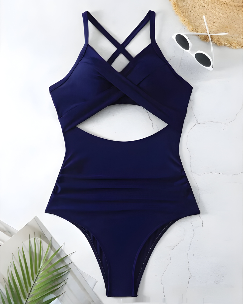 Selena™ | Elegant corrigerend badpak met cut-out design