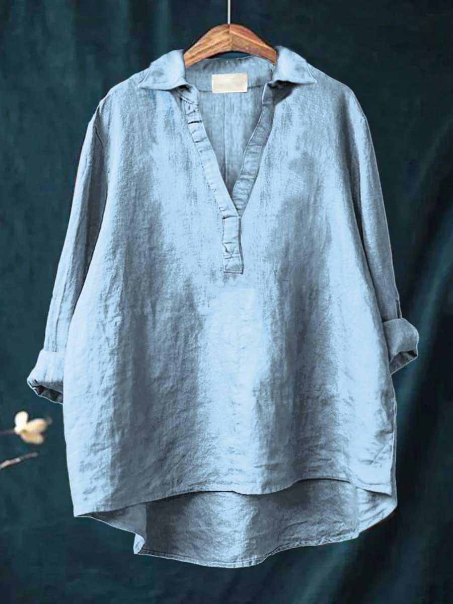 Andrea™ - Linnen Blouse