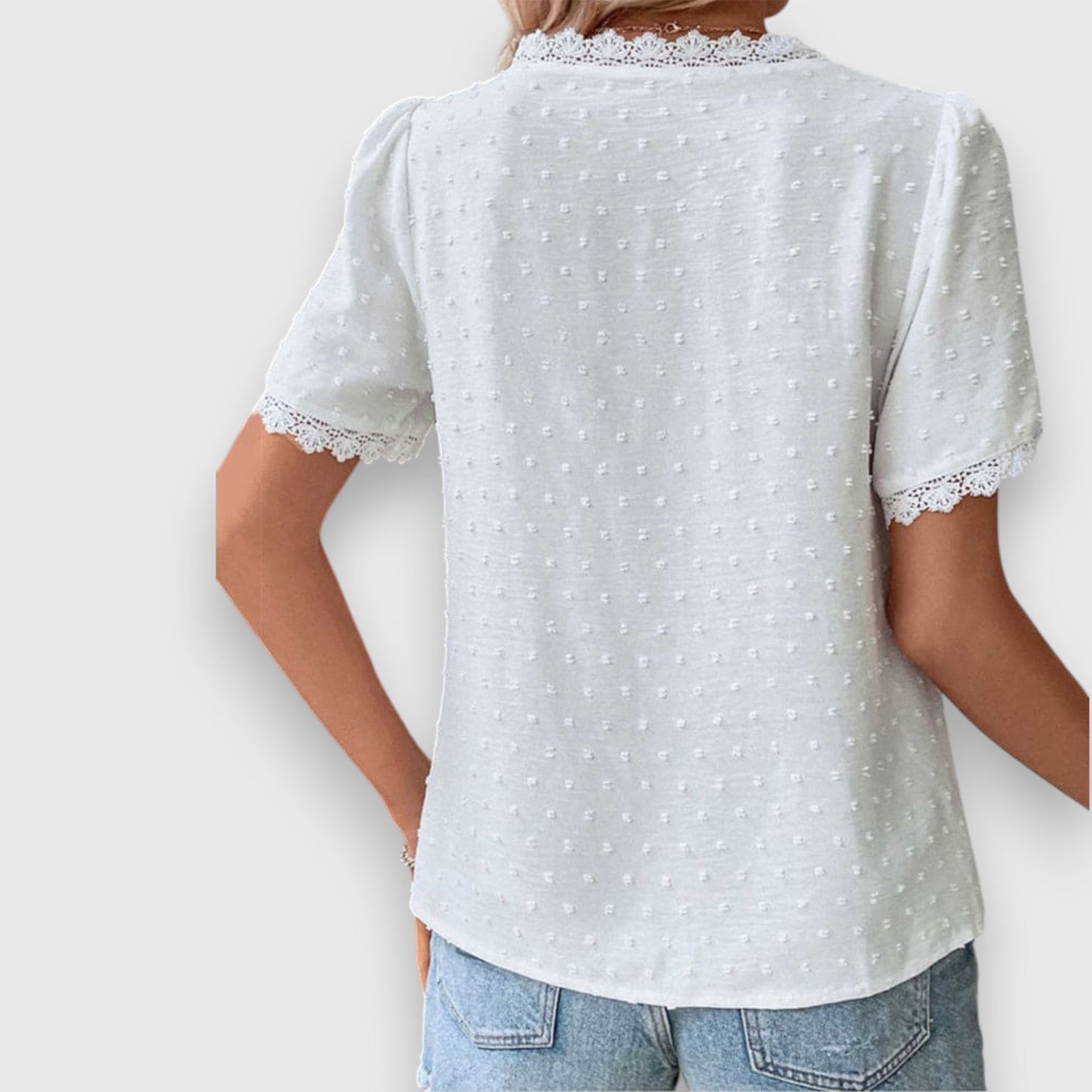Wassa – Blouse met kant