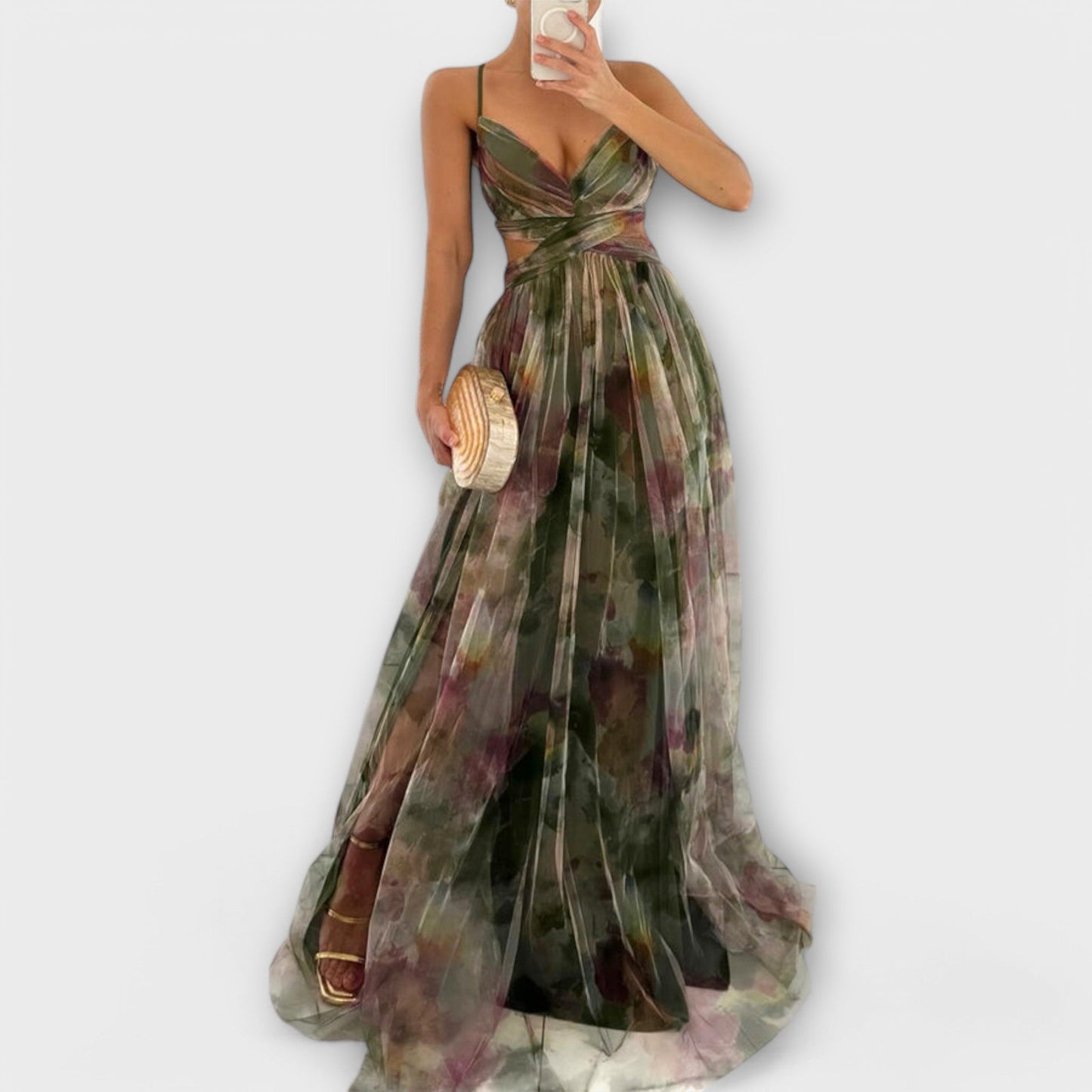 Annai Mesh Maxijurk – Elegant en Nauwsluitend