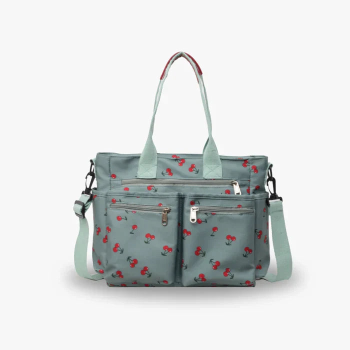 cherry cord tote | Schoudertas