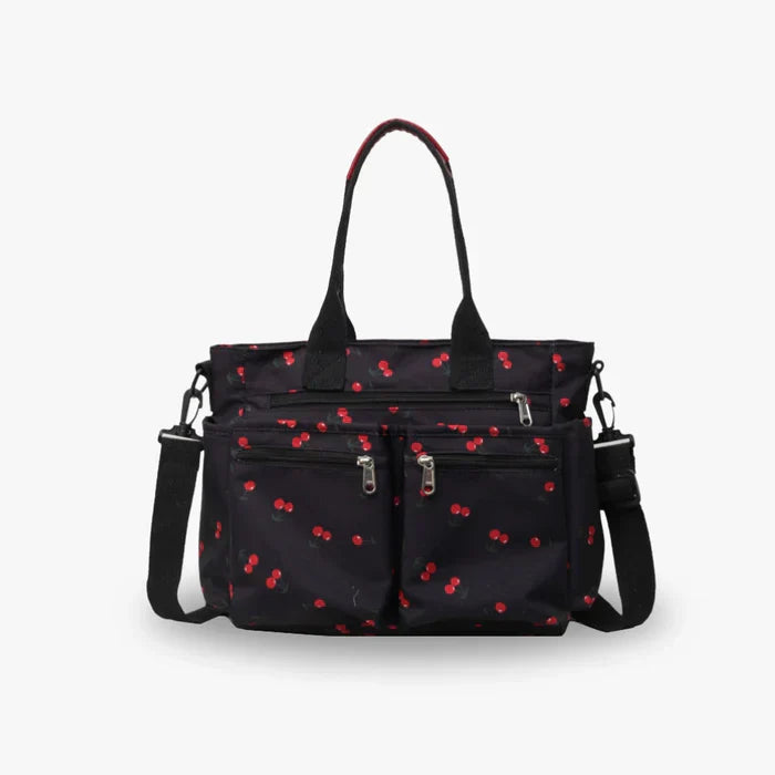 cherry cord tote | Schoudertas