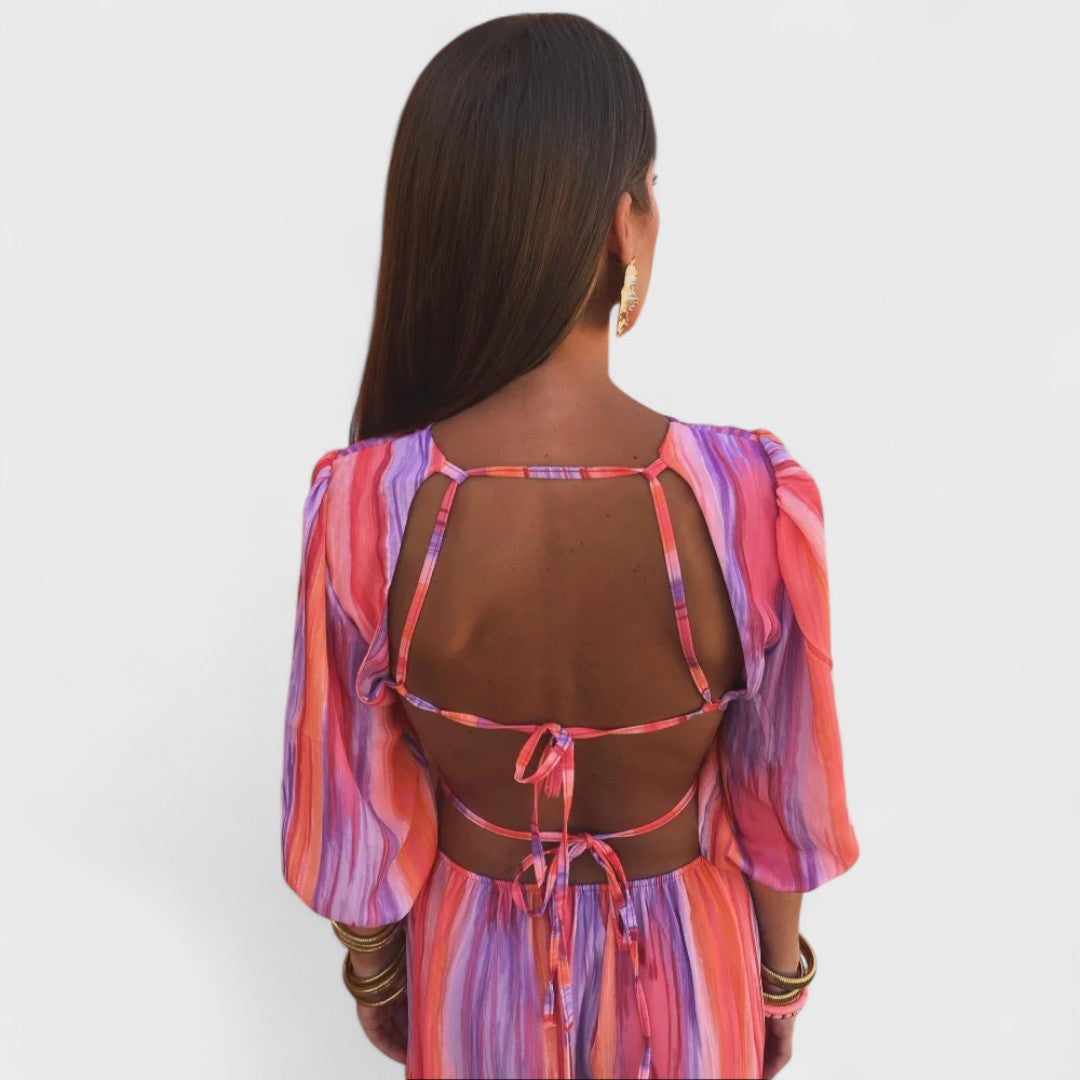 Paloma - Elegante jurk met uitsnijdingen