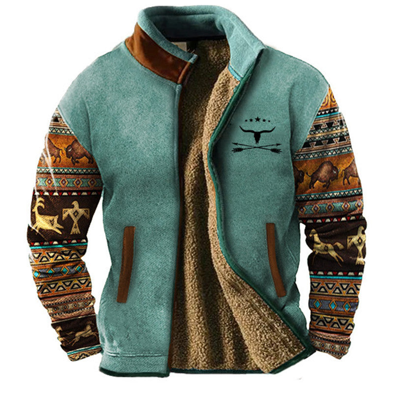 Matteo - Casual heren-fleecejacket