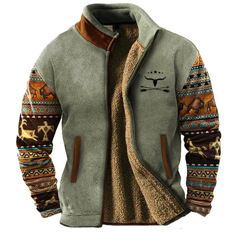 Matteo - Casual heren-fleecejacket