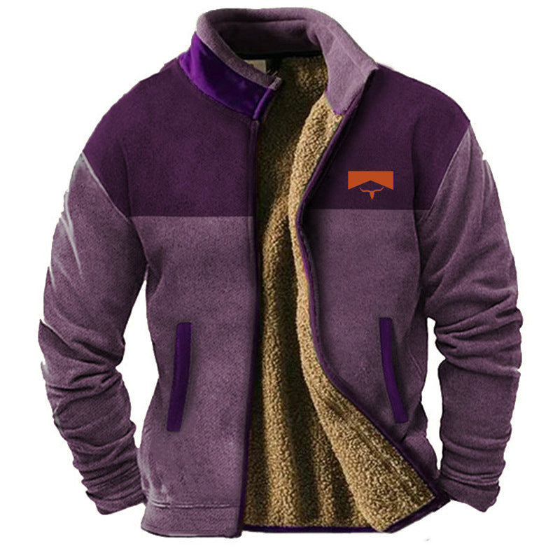 Matteo - Casual heren-fleecejacket