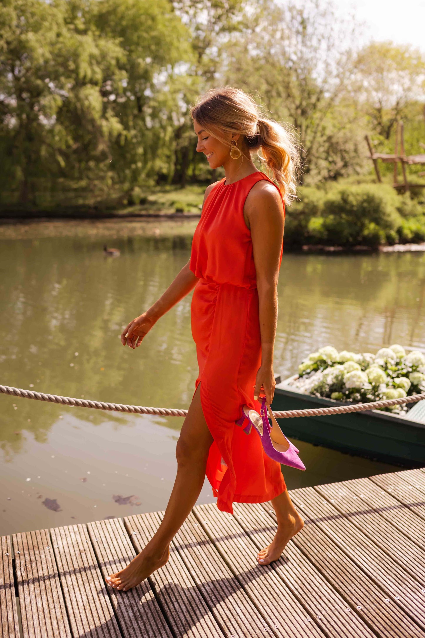 LEONIE™ | Zomers Midi Jurkje
