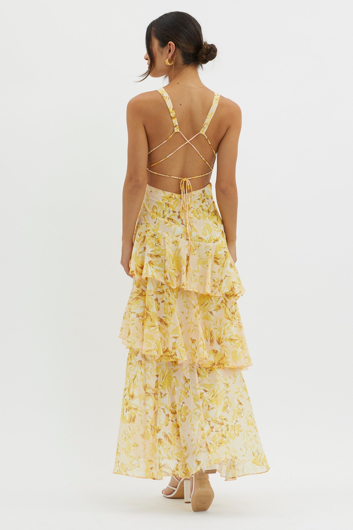 Faye™ | Bloom Shift Midi Jurk