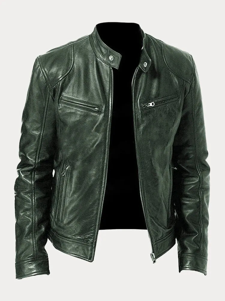 Rico™ | Casual leren jas