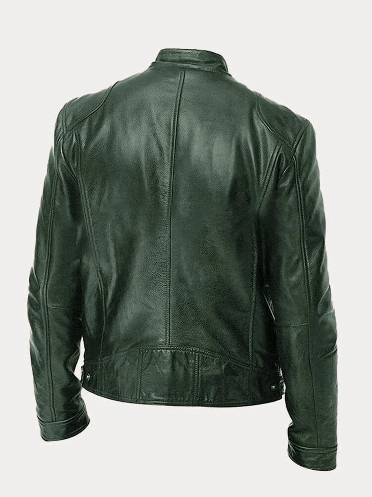 Rico™ | Casual leren jas