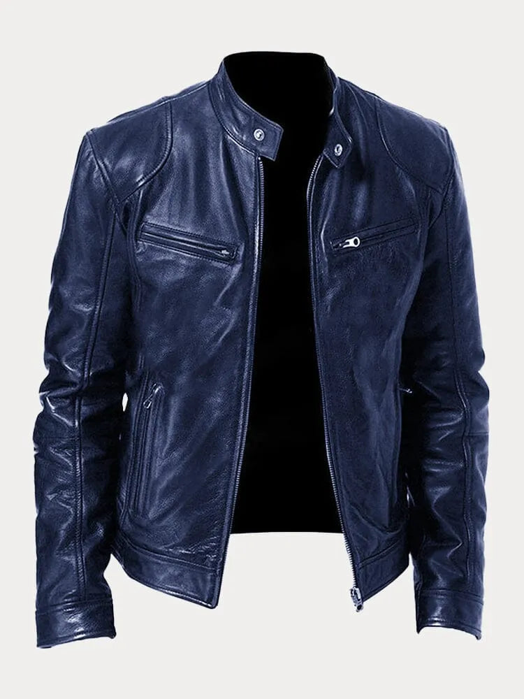 Rico™ | Casual leren jas