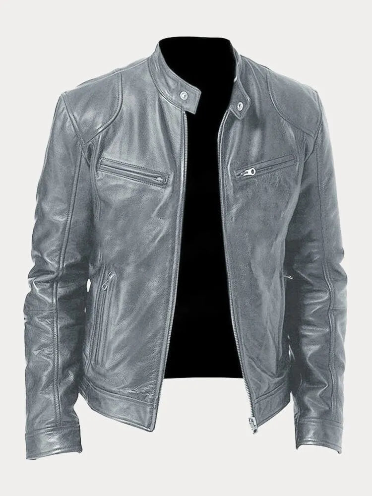 Rico™ | Casual leren jas