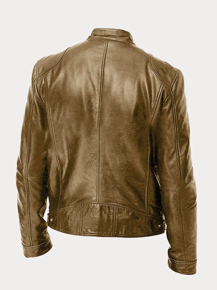 Rico™ | Casual leren jas
