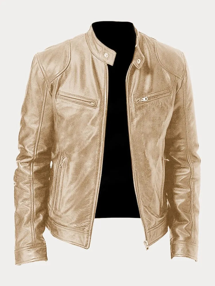 Rico™ | Casual leren jas