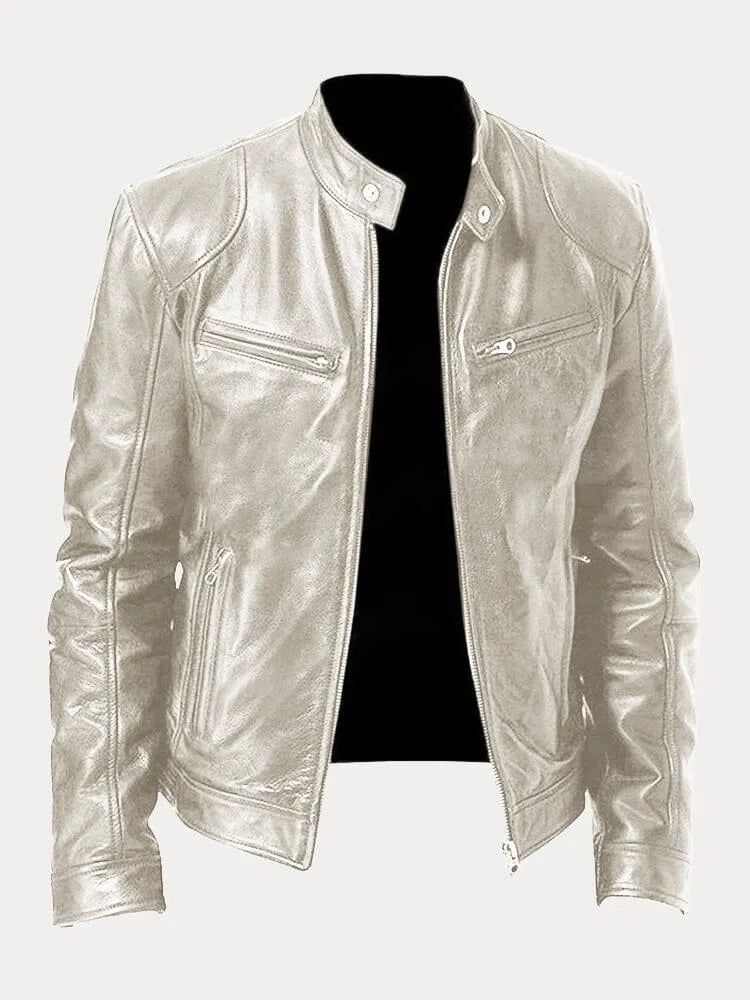 Rico™ | Casual leren jas