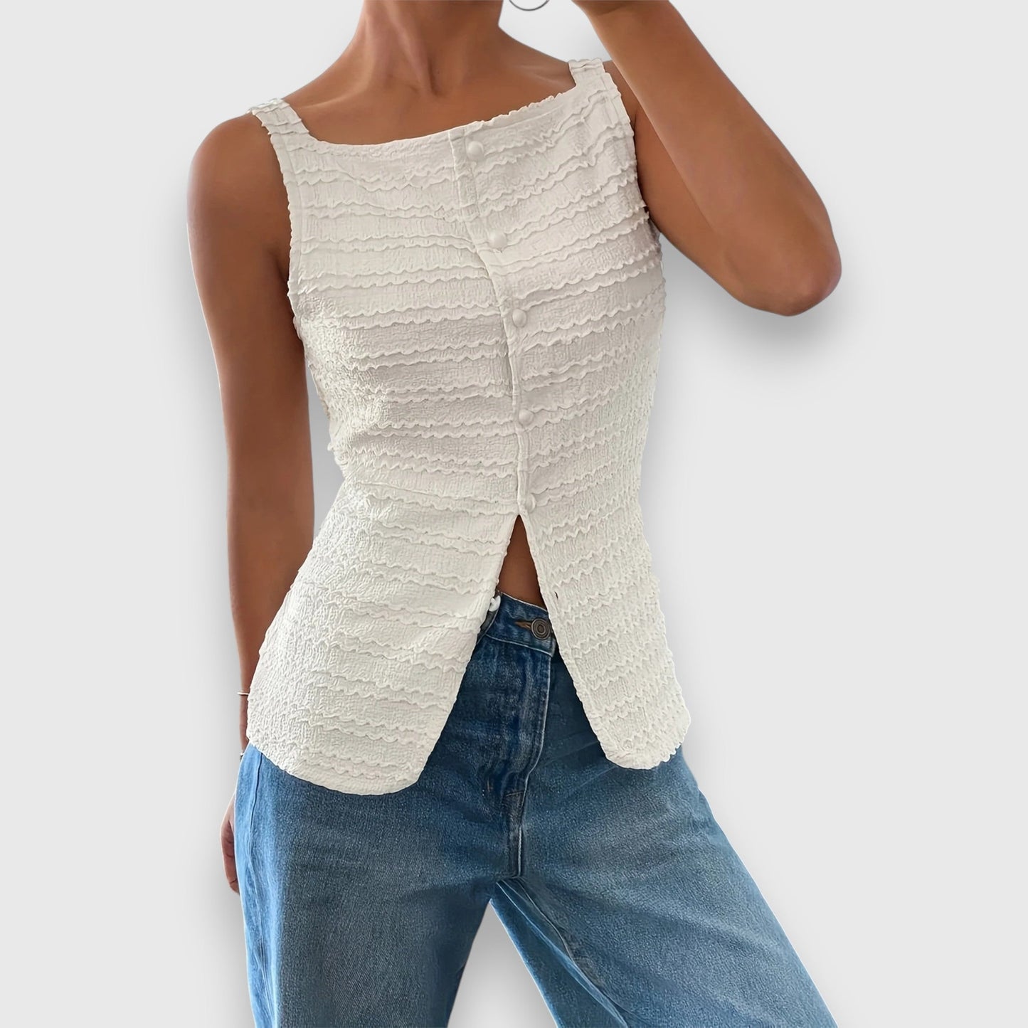 Vivea – Mouwloze Blouse