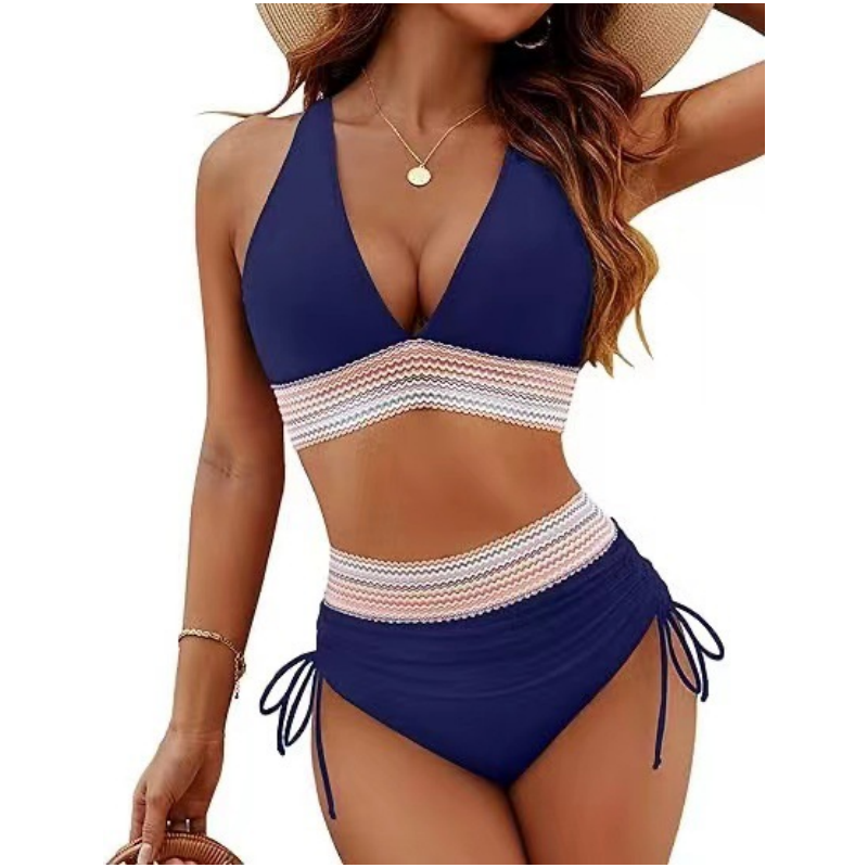 Halter Bikini Set – Met Retro Waistband