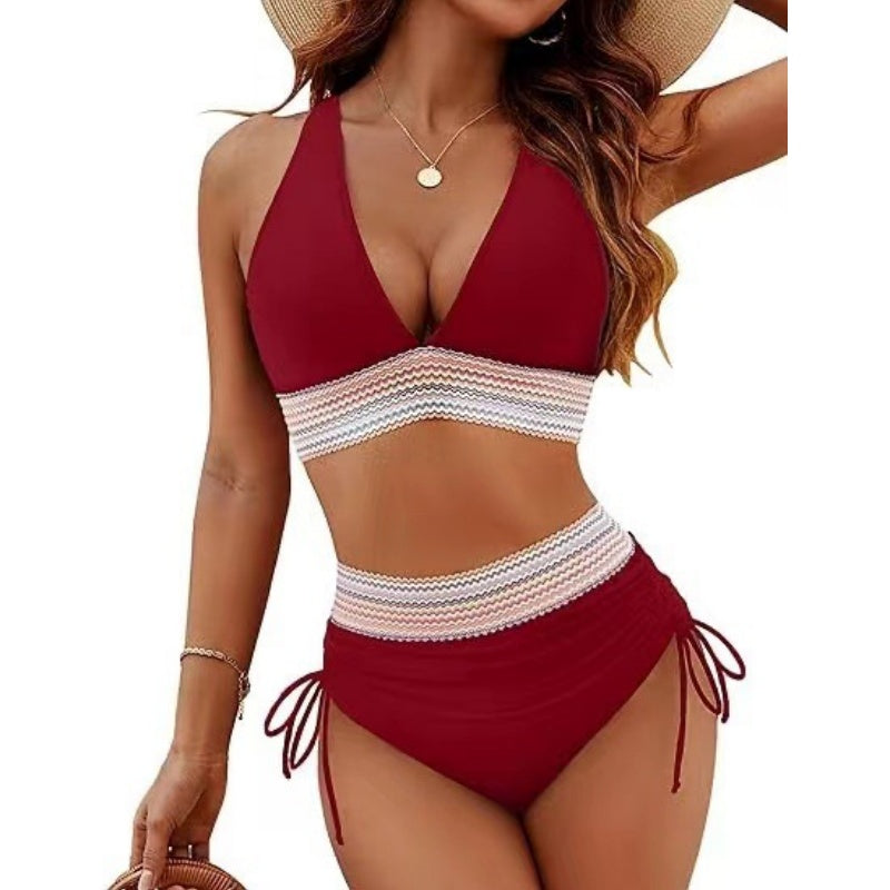 Halter Bikini Set – Met Retro Waistband