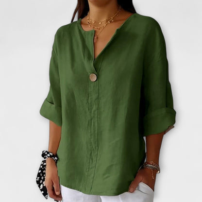 Nicole – Stijlvolle Blouse met V-hals