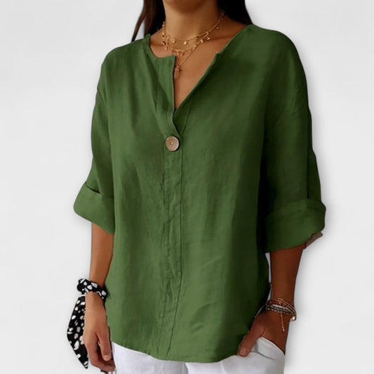 Nicole – Stijlvolle Blouse met V-hals