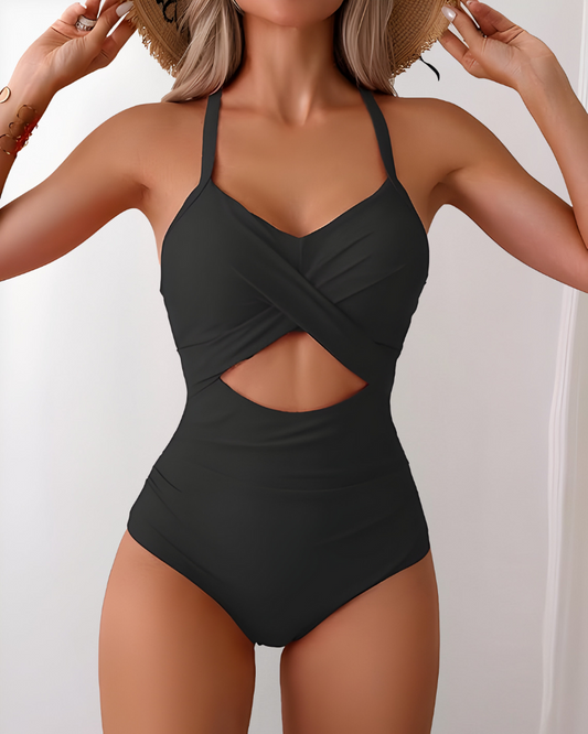 Selena™ | Elegant corrigerend badpak met cut-out design