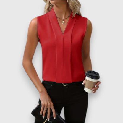 Olivia – Mouwloze Top