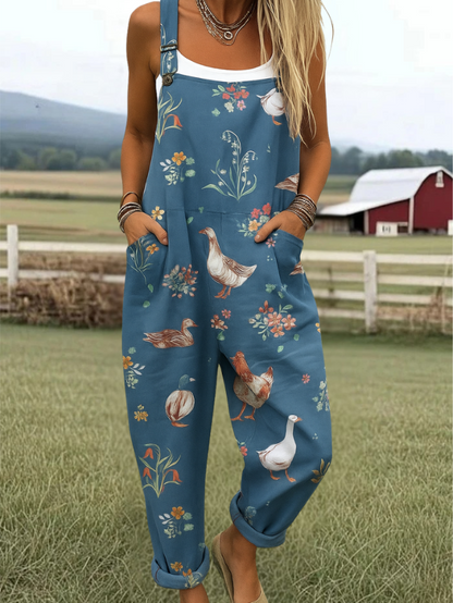 Marta | Artistieke Overall-Jumpsuit