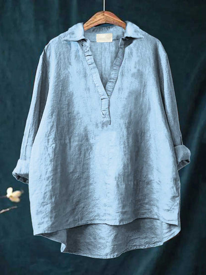 Andrea™ - Linnen Blouse