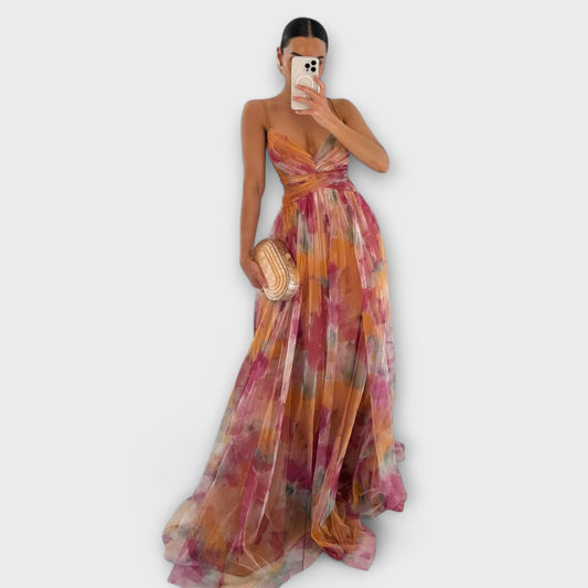 Annai Mesh Maxijurk – Elegant en Nauwsluitend