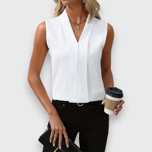 Olivia – Mouwloze Top