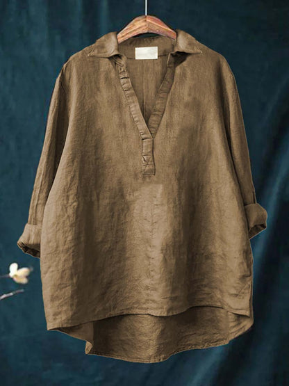 Andrea™ - Linnen Blouse