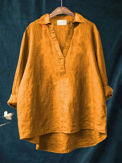 Andrea™ - Linnen Blouse