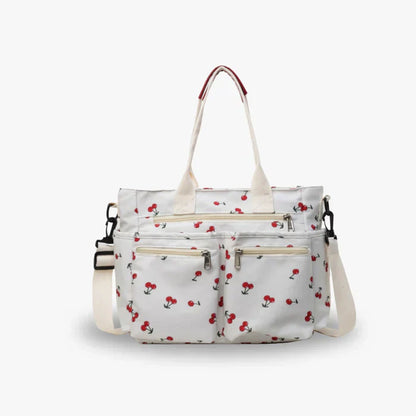cherry cord tote | Schoudertas