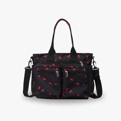 cherry cord tote | Schoudertas