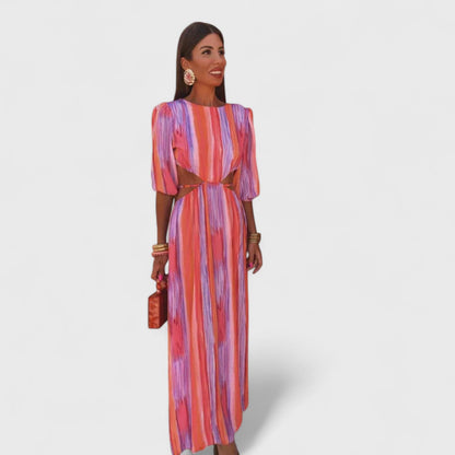 Paloma - Elegante jurk met uitsnijdingen