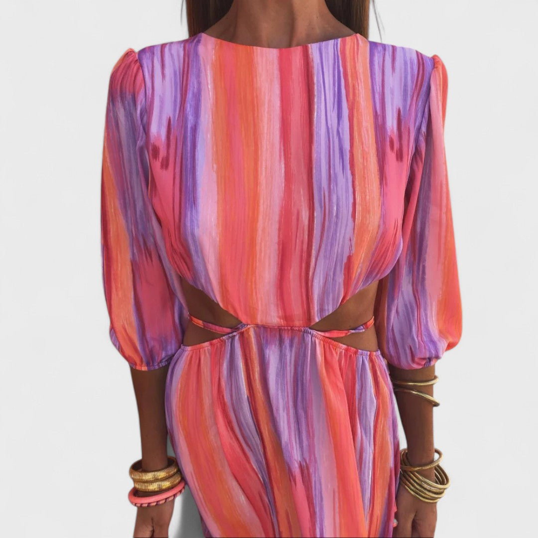 Paloma - Elegante jurk met uitsnijdingen