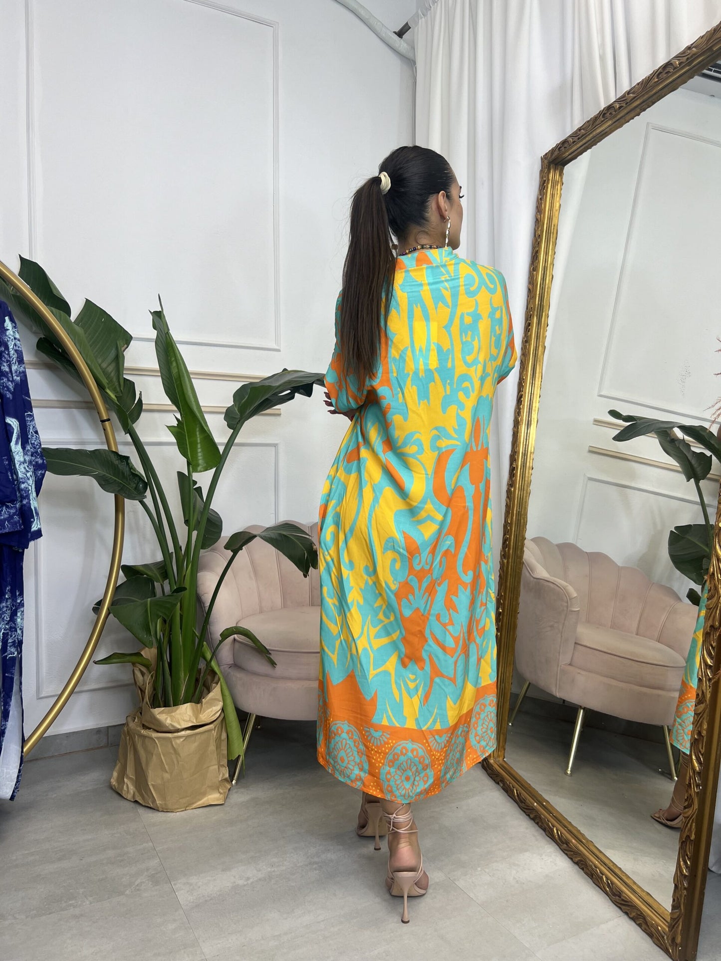 Elena™ - Elegante bloemenjurk