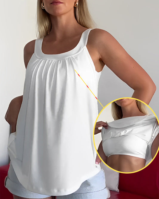 Topje Strapless Geplooid Effen Kleur