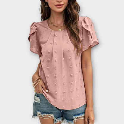 Charlotte – De perfecte polkadotblouse