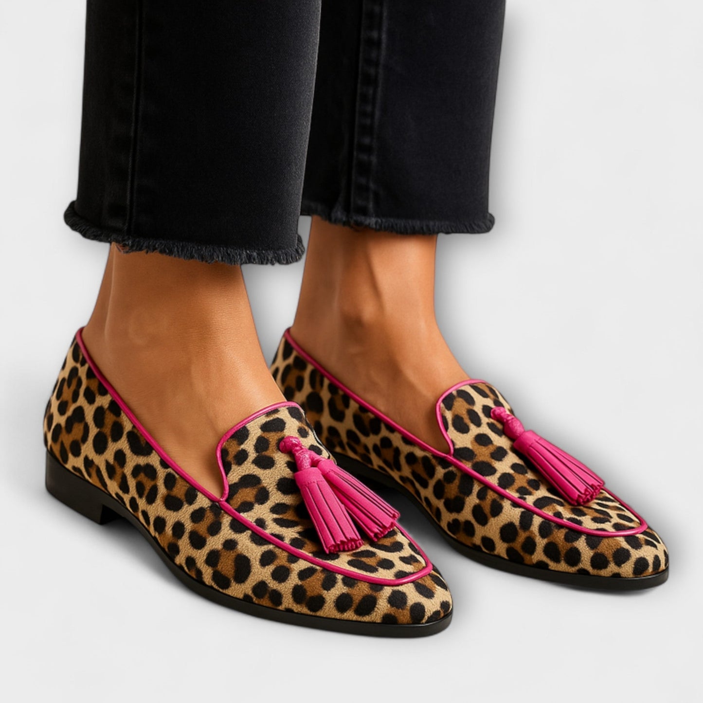 Lana - Loafer met Kwasten