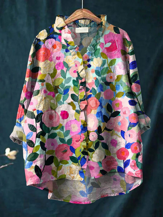 Alisa™ - Linnen blouse