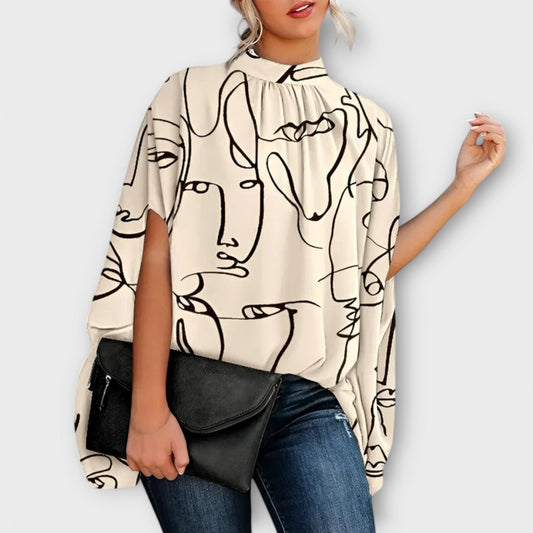 Jacqueline – Veelzijdige Avondblouse