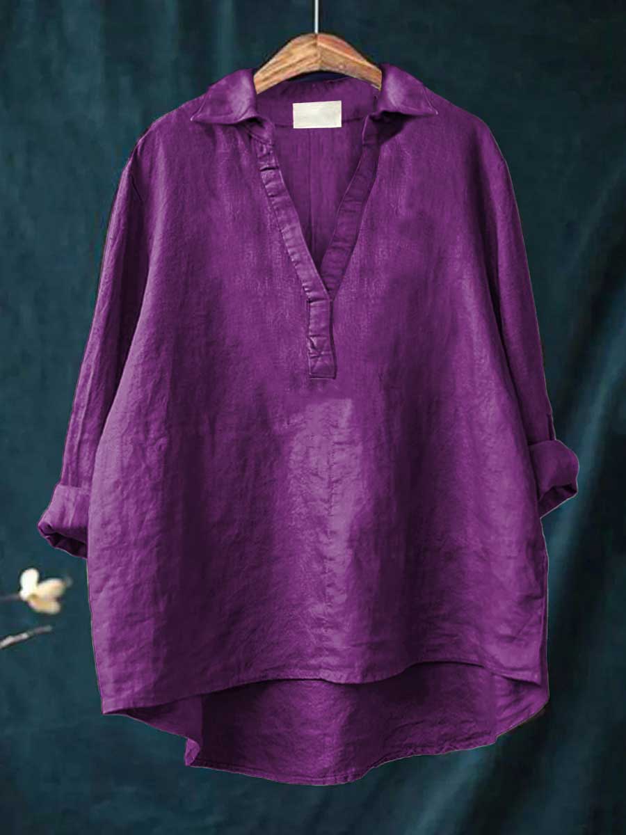 Andrea™ - Linnen Blouse